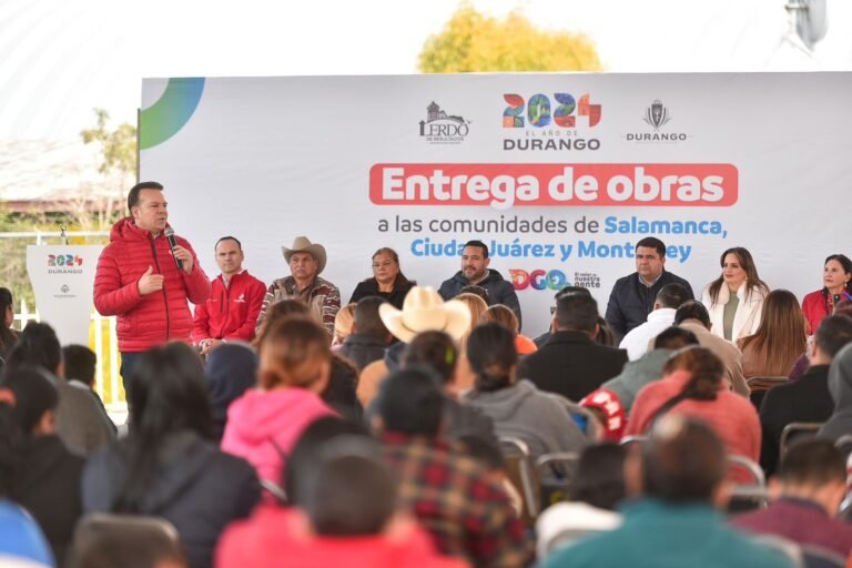 “Antes no nos visitaban los Gobernadores, ahora vino Esteban y nos trajo obras”