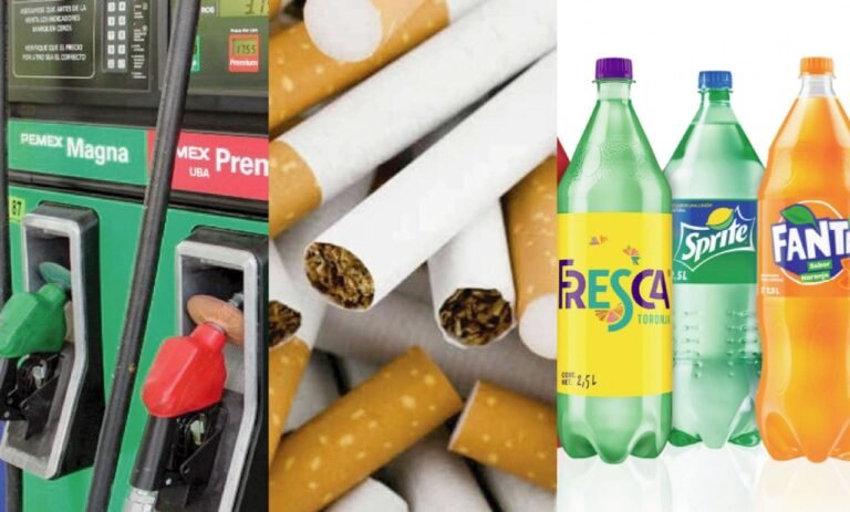 Gasolina, refrescos y cigarros, primeros aumentos de 2024