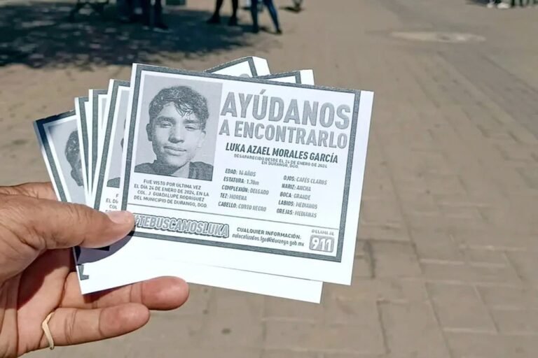 Cumple Luka una semana desaparecido
