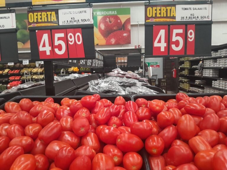 Tomate y cebolla, por los cielos