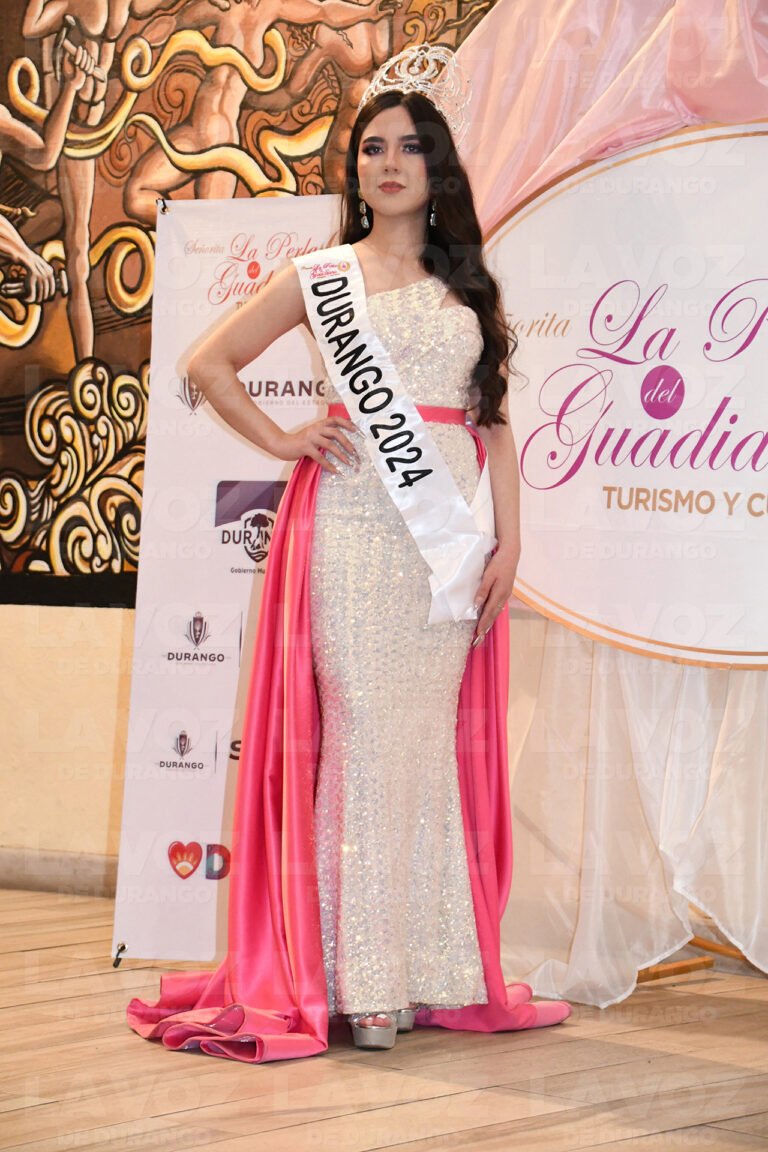 Frida Fernanda Rocha Cano es coronada Señorita Perla del Guadiana Durango Capital 2024
