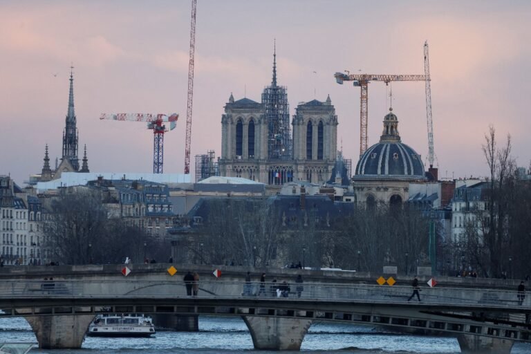 Francia comienza a desmantelar andamios en catedral de Notre Dame