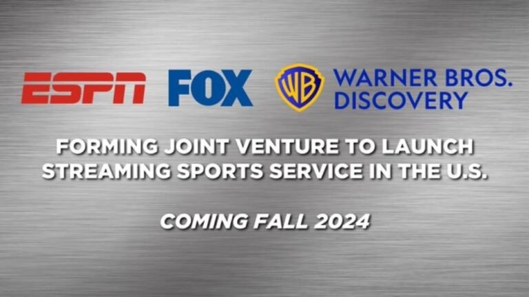 Fox, Warner y Disney lanzarán plataforma streaming de deportes