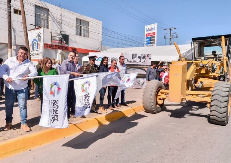 Arranca primera etapa del Programa de Rehabilitación de Pavimento en Gómez Palacio