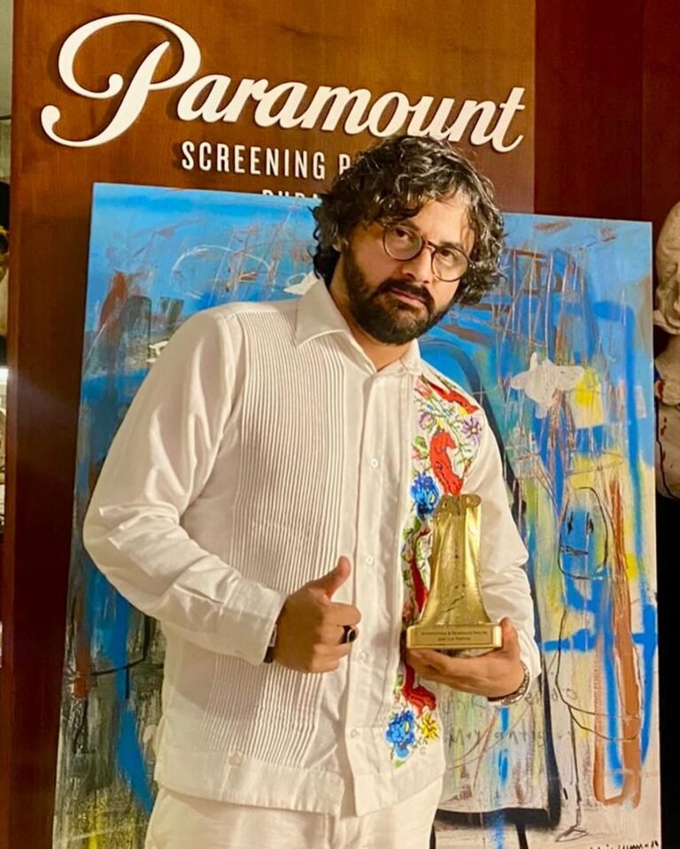 José Luis Ramírez recibió el APA Award en el Paramount Hotel de Dubái