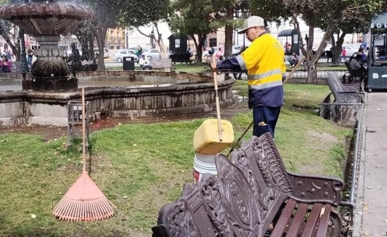 Cada lunes recolectan 14 toneladas de basura en el Centro Histórico