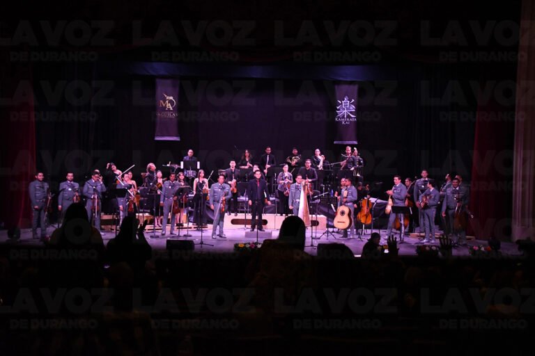 Mariachi Águilas de Durango y Kamerata Kai entregaron concierto “Mariachi Sinfónico”