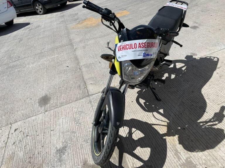 Localizan moto “sin dueño” en Jardines de Cancún