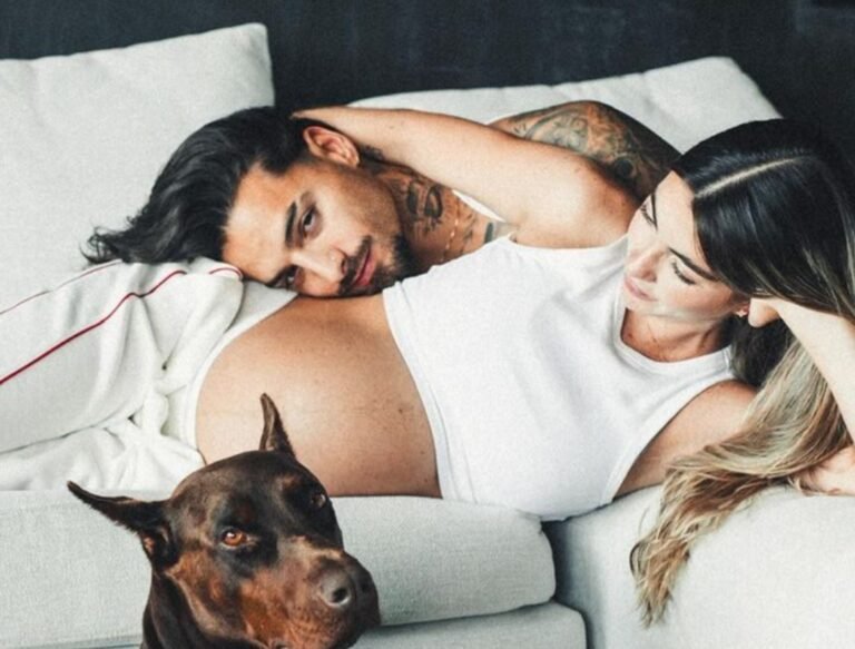 Nació París, la hija de Maluma y Susana Gómez