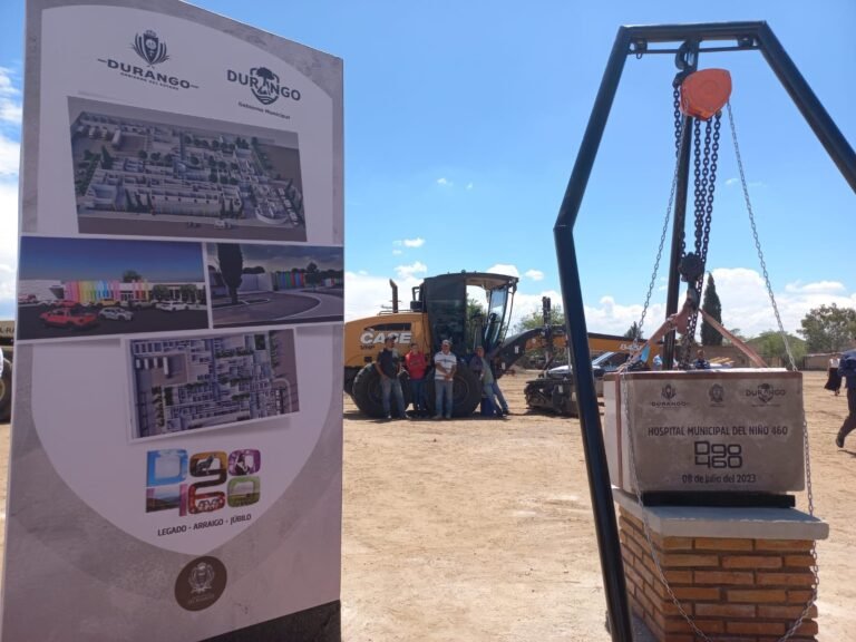 Avanza 20% obra de construcción del nuevo Hospital Municipal del Niño