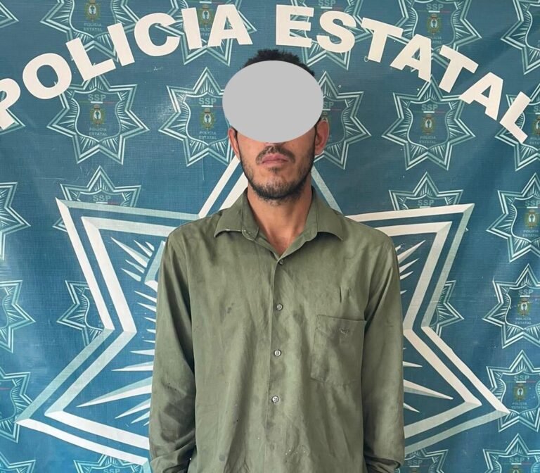 Arrestan a sujeto por comercializar droga en Santiago Papasquiaro