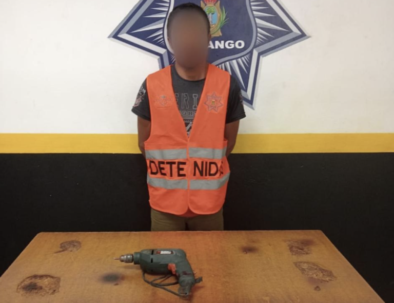 Se “vuela” taladro de una casa en Valle Verde