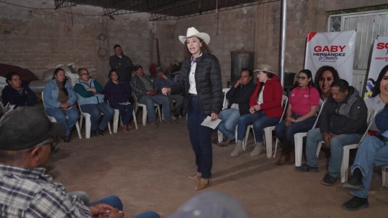 Se percibe abandono y tristeza en el campo, lamenta Gaby Hernández