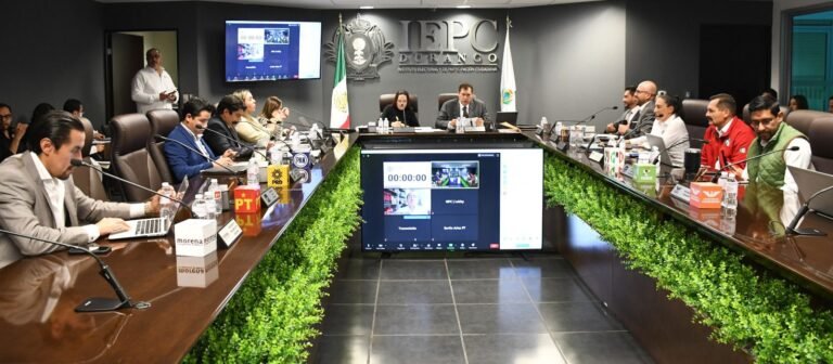 Avala IEPC candidaturas para diputaciones locales en Durango