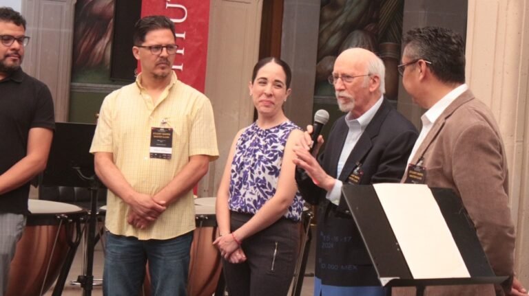 Exitosa master class con el timbalista Stuart Marrs en el IBA-UJED