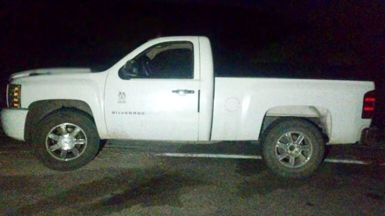 Hallan pick up “extraviada”; fue robada en Zacatecas