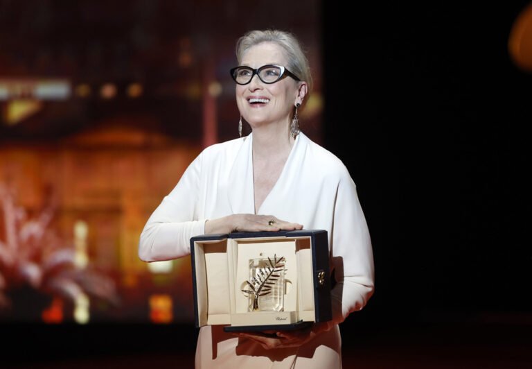 Meryl Streep recibe la Palma de Honor en Cannes entre ovaciones y lágrimas