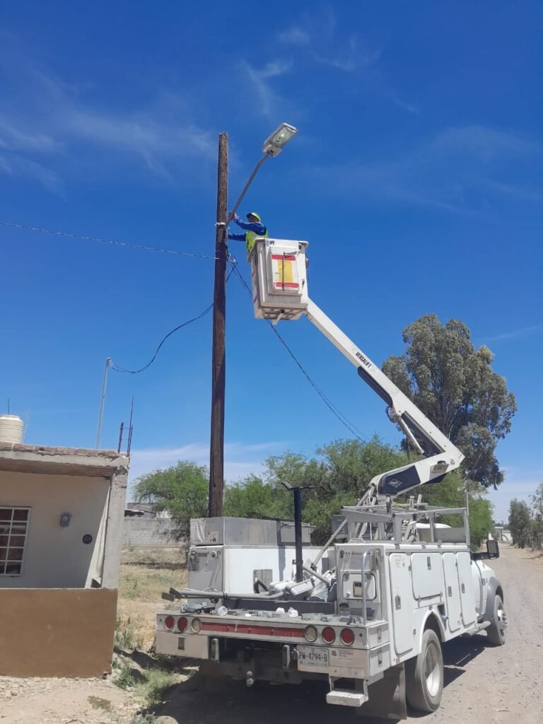 Zona rural de Durango, más iluminada