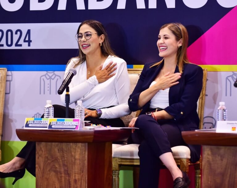 Dany Soto y Gaby Vázquez participan en el foro “Diálogos Ciudadanos”