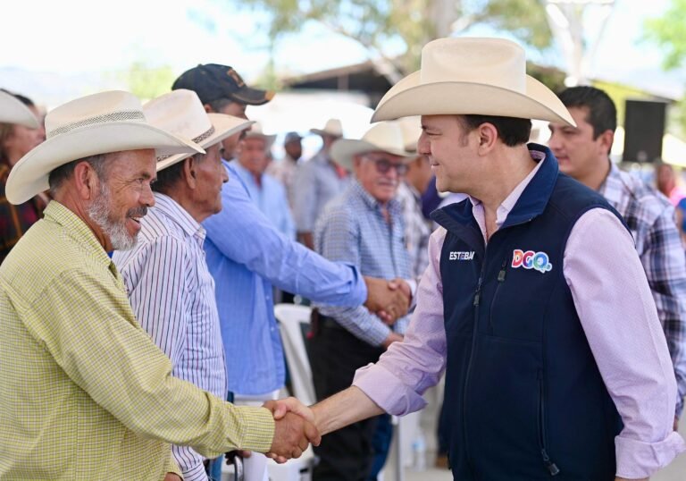 Arriban programas e infraestructura para el campo a Santiago Papasquiaro