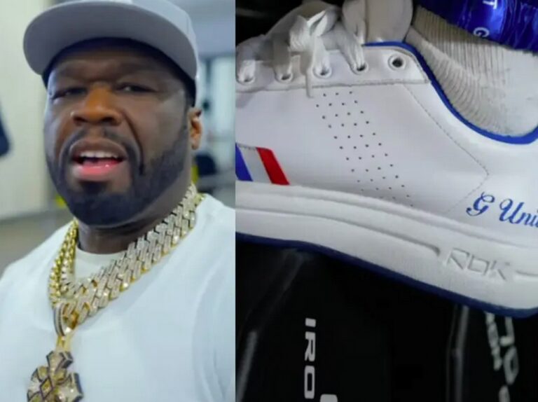 50 Cent lanza comercial con tenis Reebok de G-Unit