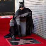 Comic book character Batman receives Hollywood Star