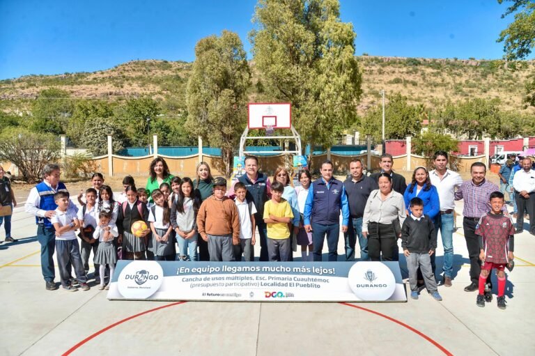 El Pueblito, con mejores espacios para deporte y recreación: Esteban y Toño