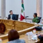 Continúa fortalecimiento de estrategias de seguridad entre Durango y Sinaloa_ gobernador Esteban se reúne con el Comandante de la lll Región Mil