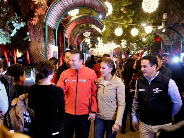 Gobierno ilumina con la Navidad los paseos Constitución, Alamedas y Domingo Arrieta