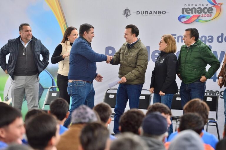 Inauguran Esteban y Homero el Polideportivo Lerdo 2024