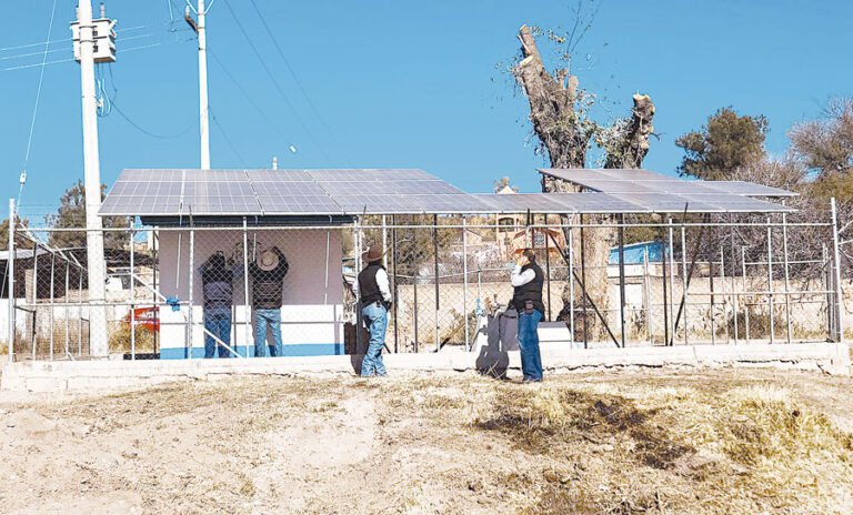 Más abasto de agua en Contreras con energía solar: Municipio de Durango