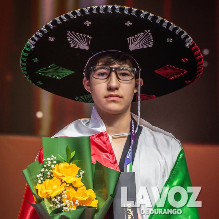 Duranguense es medallista mundial