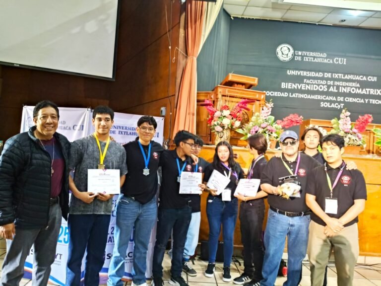 Estudiantes del COBAED Lerdo obtienen Medalla de Oro en Evento Nacional de Infomatrix