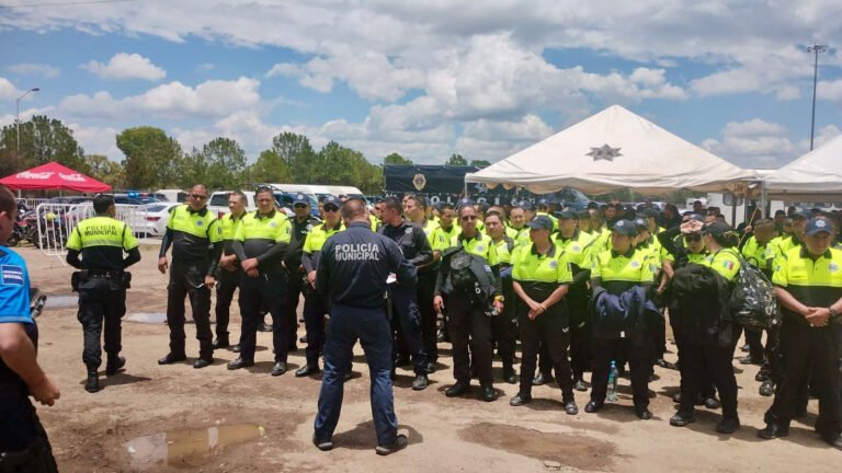 Resguardan a menores y detectan armas blancas en el recinto ferial