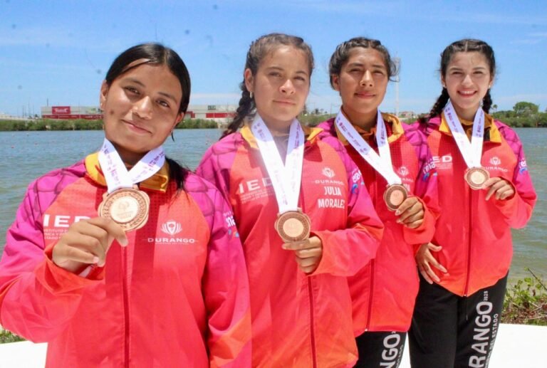 Histórica medalla en canotaje
