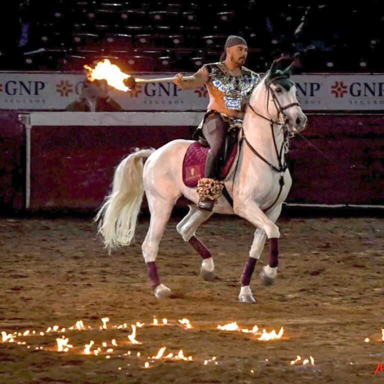 El poder y elegancia ecuestre llega a la feria con el Espectáculo Domecq