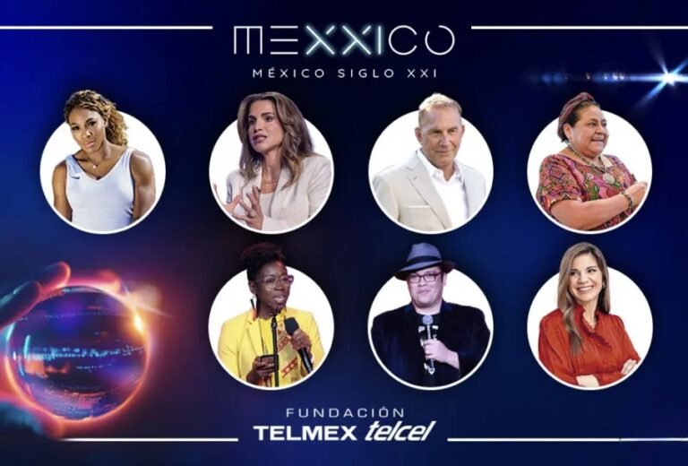 Fundación Telmex Telcel llevará a cabo el evento «México Siglo XXI» 2025 con Kevin Costner, Serena Williams y Rigoberta Menchú