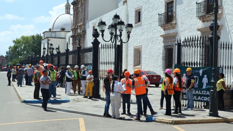 Se llevó a cabo simulacro por el Día Nacional de Protección Civil