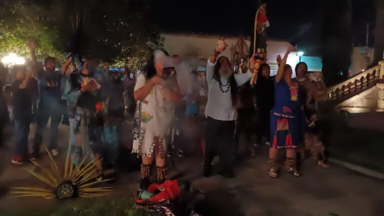 Mazatzin Aztekayolokalli hizo una Re-introducción al Calendario Azteca en Durango