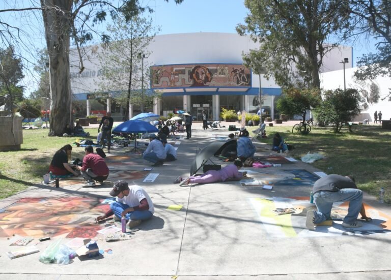 Se lleva a cabo el concurso de pintura sobre calle “Durango Madonnari 2025”