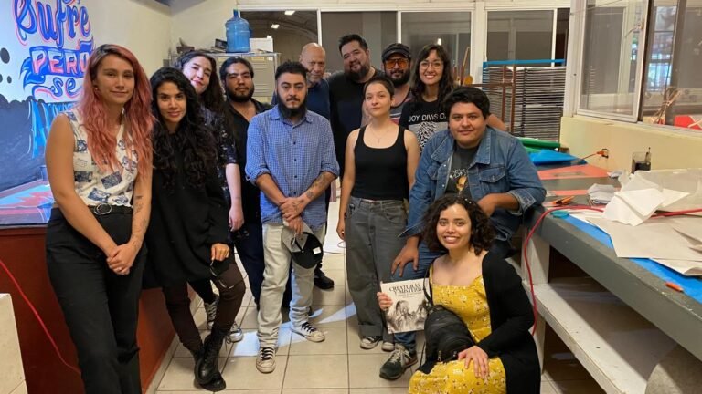 Cierra con éxito el taller de litografía en agua impartido por Ricardo Sanabria