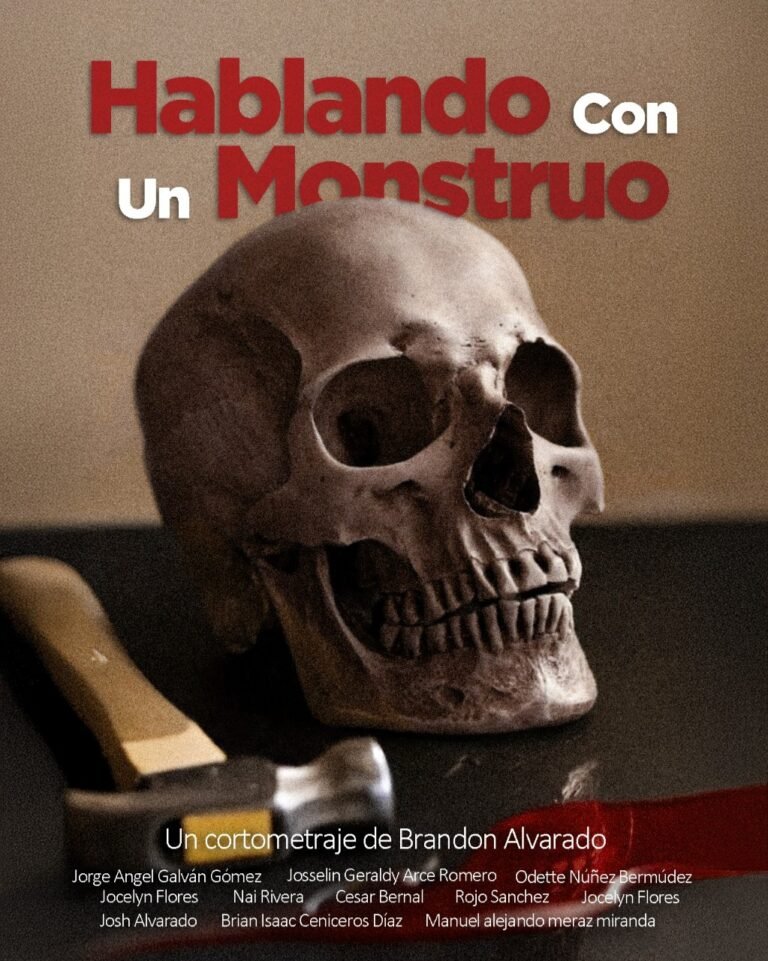 Brandon Alvarado presentará el estremecedor cortometraje “Hablando con un monstruo”