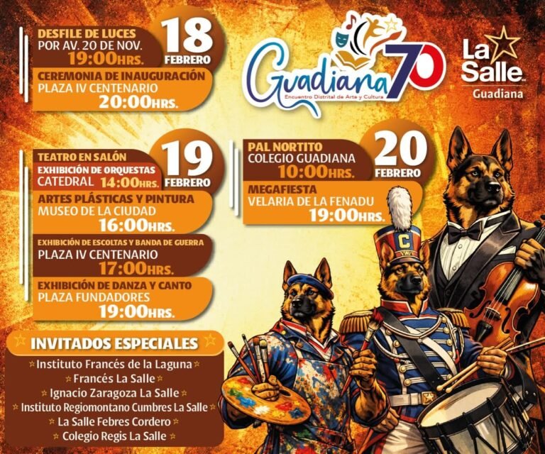 El Colegio Guadiana La Salle celebra su 70 aniversario y es sede del Encuentro Distrital de Arte y Cultura