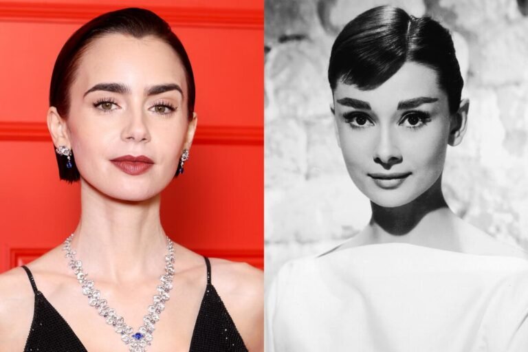 Lily Collins interpretará a la legendaria Audrey Hepburn
