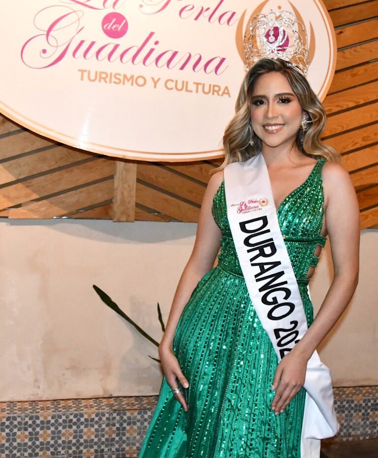 Coronan a Mardia Silerio Ruiz como Señorita Perla del Guadiana 2026 del municipio de Durango