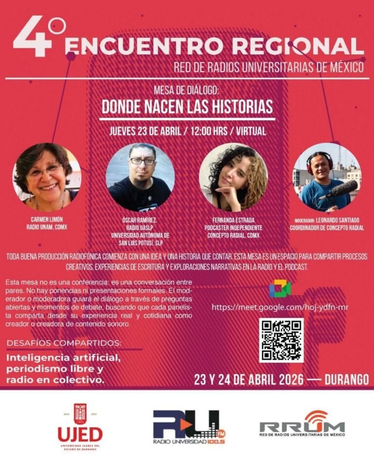 Durango es anfitrión del 4º Encuentro Regional Red de Radios Universitarias de México