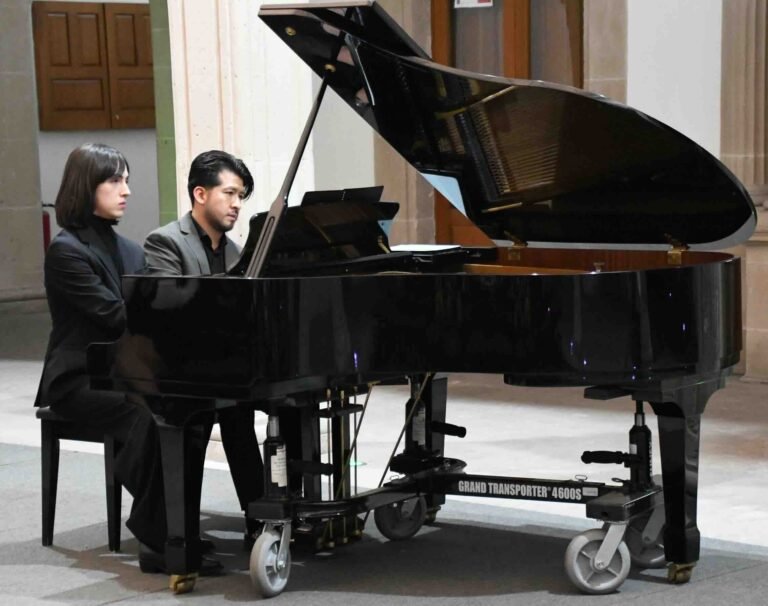 Daniel Espíritu y Carlos Iván Reyes llevaron a cabo elegante concierto de piano