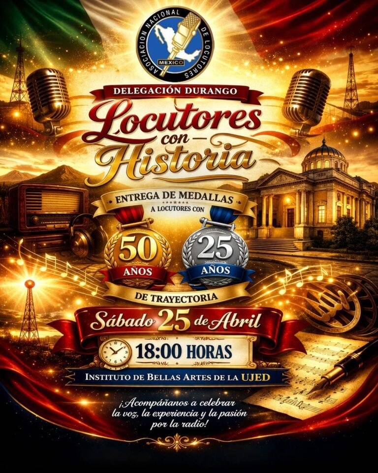 Entregarán Medallas a Locutores con Historia