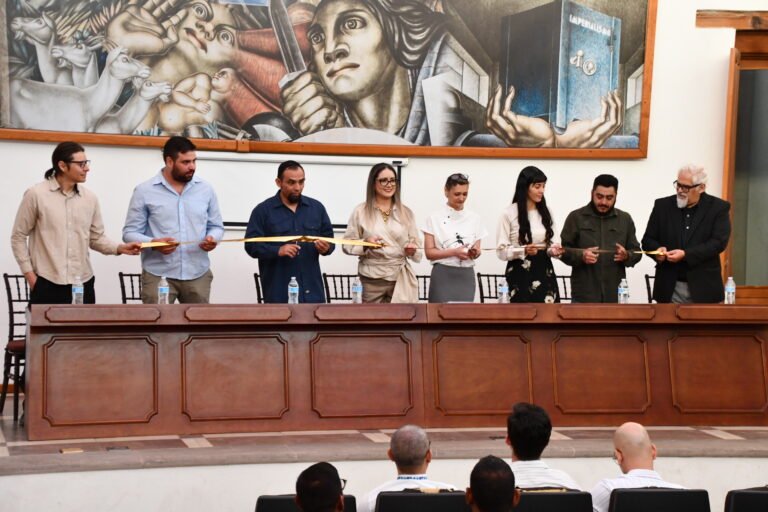 Destacan en la Sexta Exposición del Salón de la Gráfica de la Facultad de Pintura, Escultura y Artesanías de la UJED