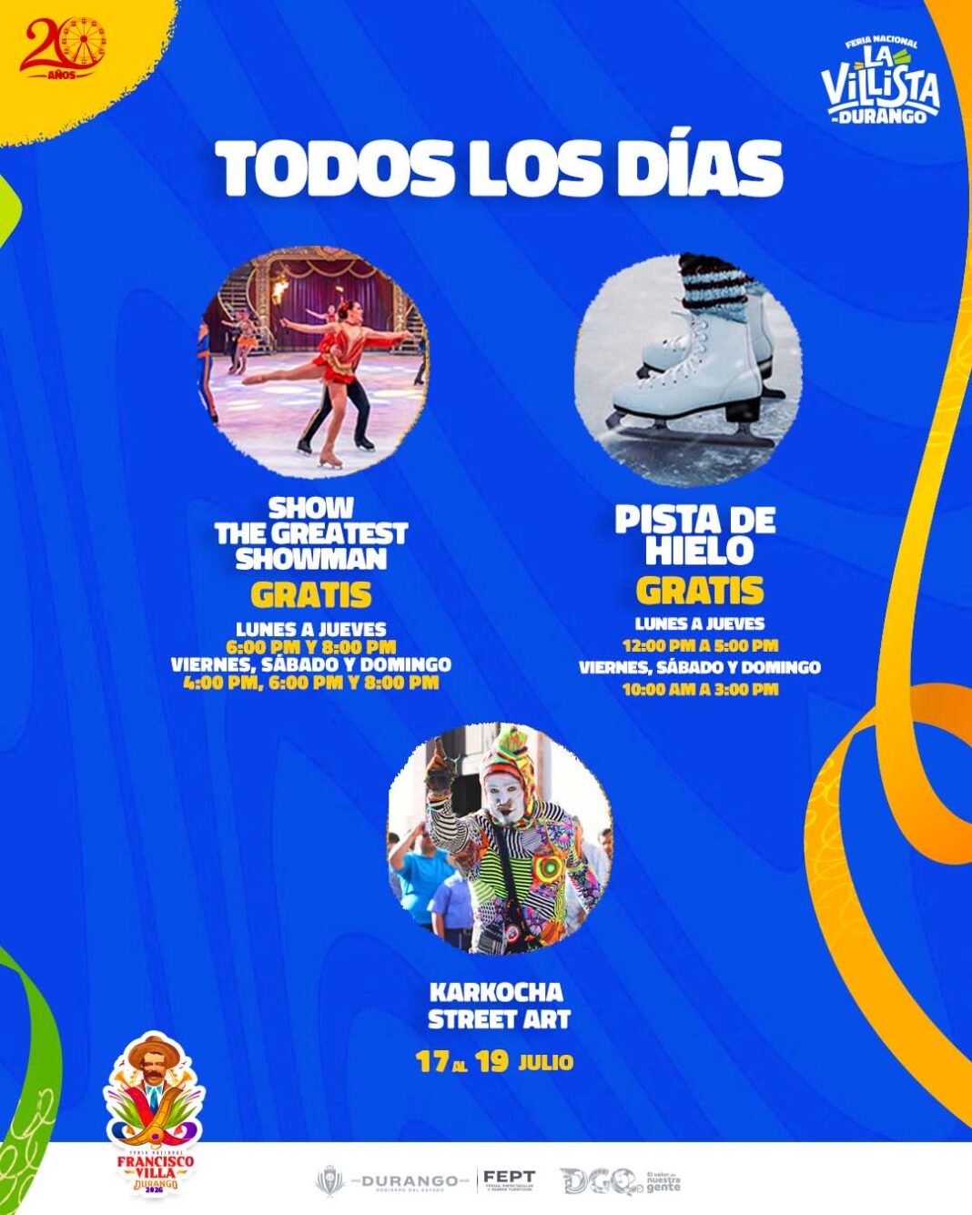 Estos son los artistas que vienen a la Feria Nacional “La Villista” de